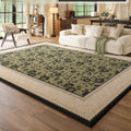 Carpet living room no-wash and wipeable medieval cream style soundproof bedside bedroom non-slip sofa floor mat full coverage large area