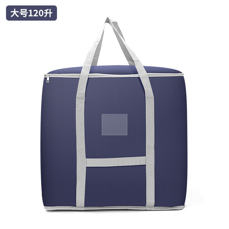 Oxford cloth quilt bag Home storage bag Clothes quilt packing bag Thickened moving bag Waterproof portable travel bag