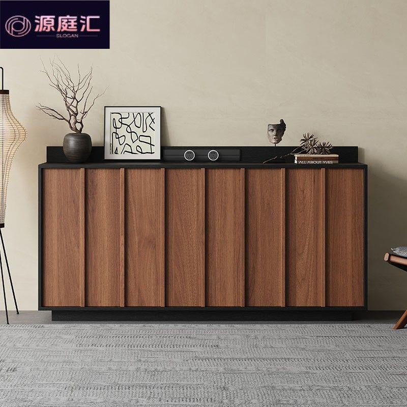 Medieval style sideboard, wall-mounted tea cabinet, low cabinet, retro italian normcore storage cabinet, solid wood drawer cabinet, storage cabinet