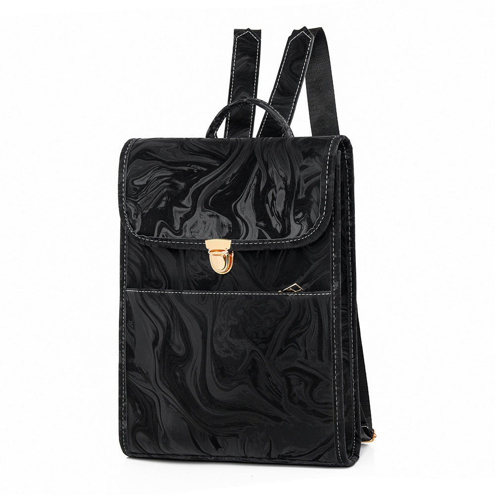 Simple backpack computer bag college student schoolbag Korean version casual women's notebook backpack portable new backpack women