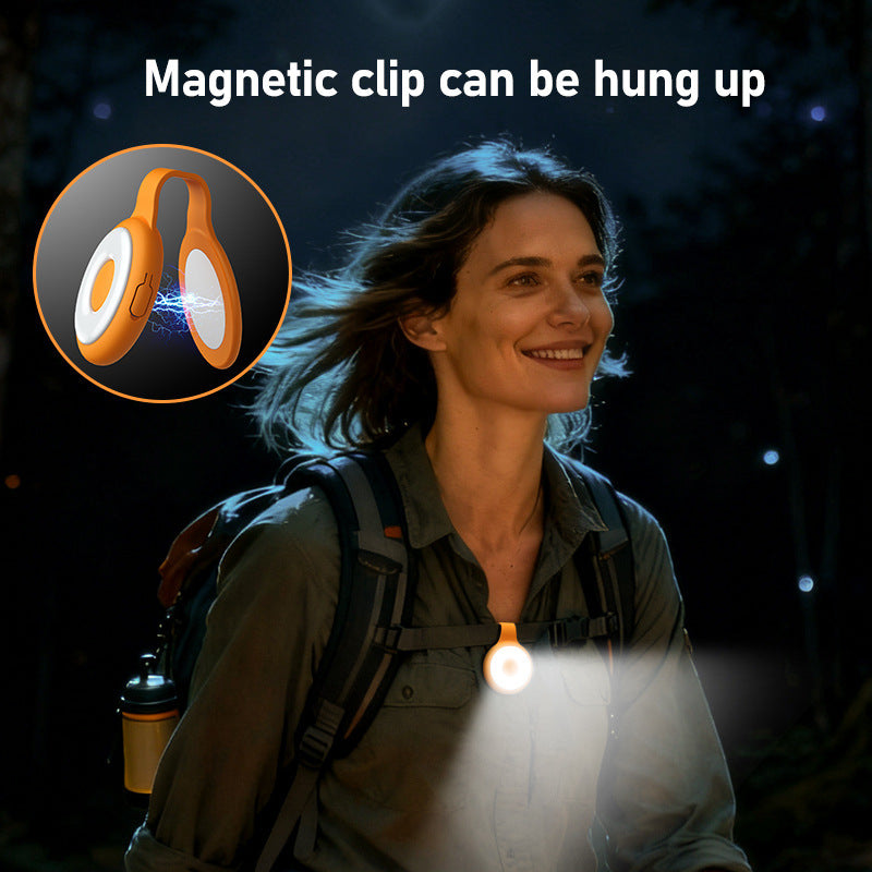 Portable magnetic phone fill light - soft light for photography, videography, and live streaming - tri-color temperature led clip light