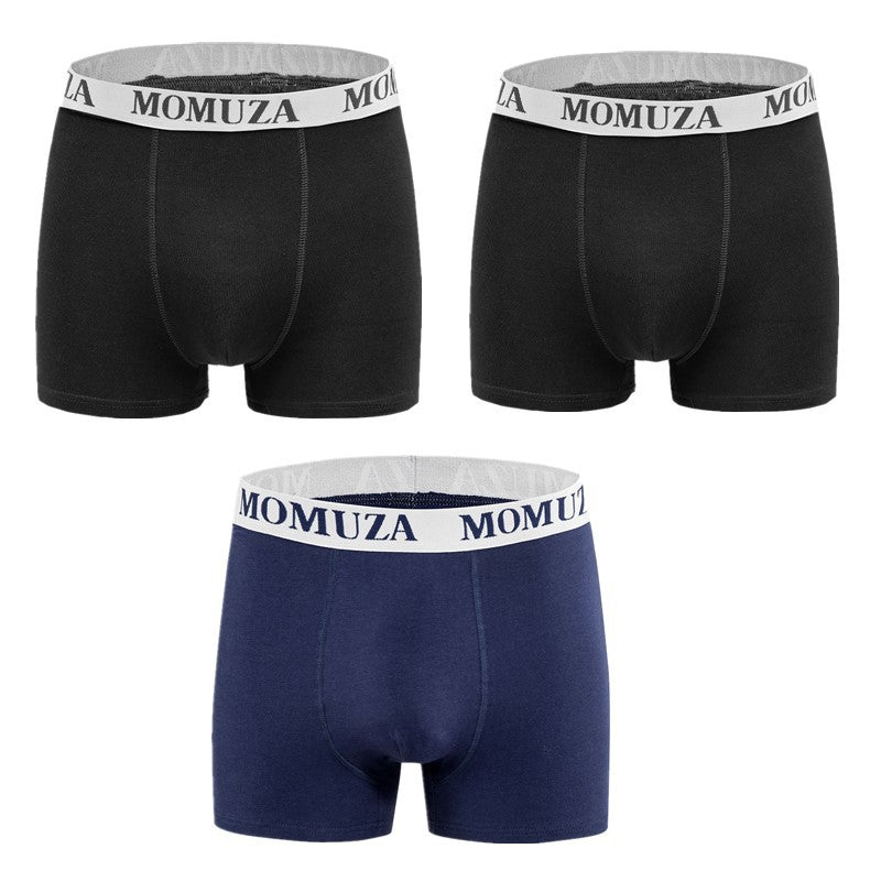 New men's standard size high waist underwear pure cotton boxers Xinjiang cotton soft boxers