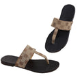 Plus size women's summer flip-flops: new european & american style, trendy patterned sandals for cross-border e-commerce