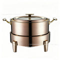 Three-layer steel pot body stew pot set soup pot set fire pot set buffet dry 304 stainless steel soup pot