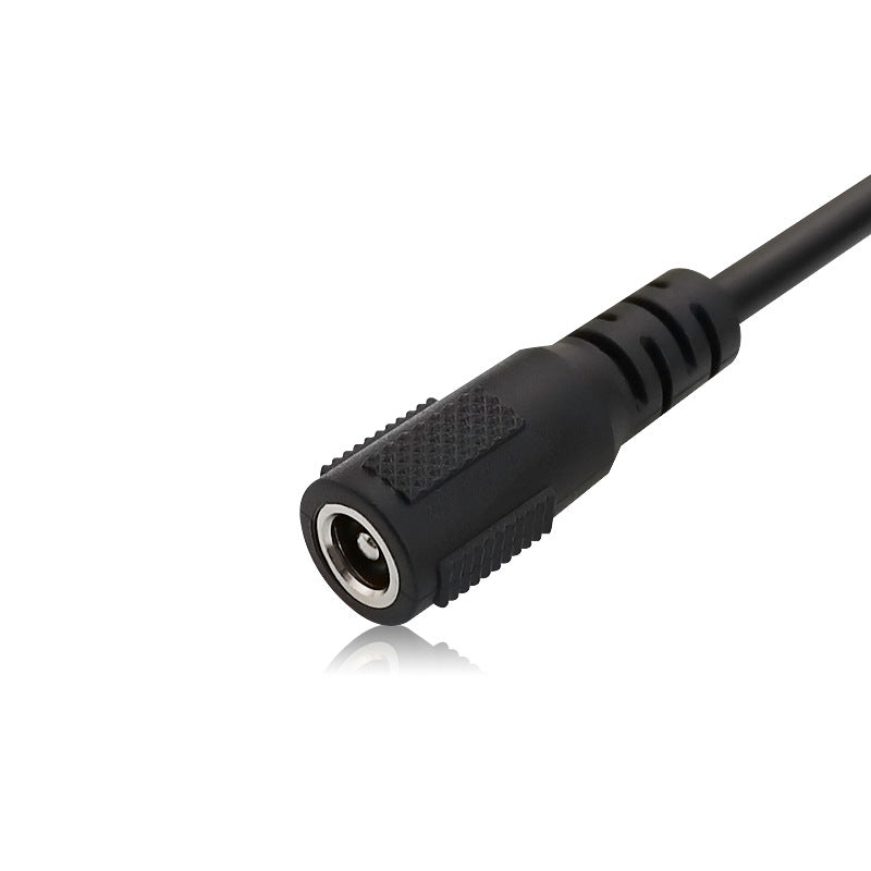 DC5.5 * 2.1 male to female power extension cable 0.5 copper wire bold 0.75 square camera power extension cable