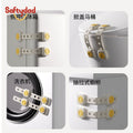 Shield dad kids magnetic double lock long lock for home cabinet refrigerator toilet punch-free drawer lock protection