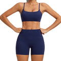 spring/summer new yoga outfit set - outdoor running pocket fitness set - butt-lifting compression sportswear set for women