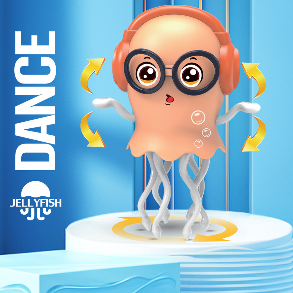 magic dancing jellyfish electric toy multi-function universal self-obstacle avoidance jellyfish educational kids toys wholesale