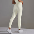 European and american new multi-panel seamless yoga pants - high waist, tummy control, butt lift, compression leggings - breathable workout running fitness pants