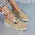 spring/autumn new arrival: plus size chunky sole loafers for women, sizes 36-43. wholesale available. perfect for  and  dropshipping