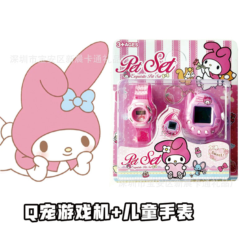 Children's educational toys douyin game console pet game console handheld small classic nostalgic street stall cross-border wholesale