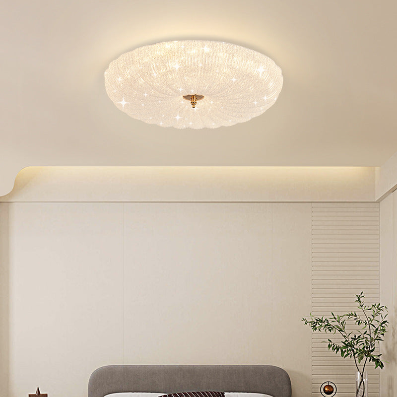 [Strict selection] Bedroom main light Gypsy ceiling light modern simple round minimalist master bedroom room light