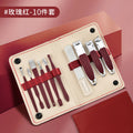 Slanted nail clipper suitnail art manicure tools nail clipper suit one piece starting batch nail clippers high-end set box