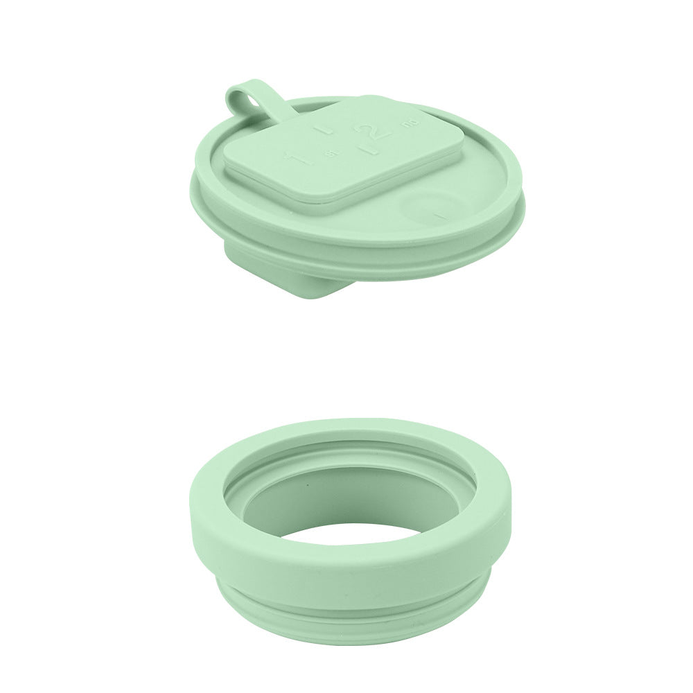 Adapted to Stanley Bingba Cup Ice Grid Multifunctional Leak-proof Medicine Box Storage Coffee Funnel, Straw Silicone Cup Lid