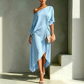 european and american cross-border  independent station new arrivalelegantelegancenormcore cotton and linen women's sleeveless dress