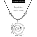 Beaded necklace wholesale cross-border high-end statement jewelry metal geometric threaded pendant designer clavicle chain for women