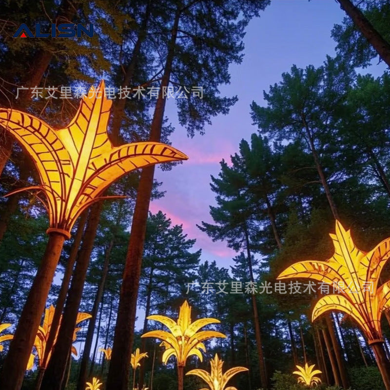 Factory direct sales outdoor waterproof landscape sketch lights decorative hanging tree lights cultural tourism lights Internet celebrity lighting devices wholesale