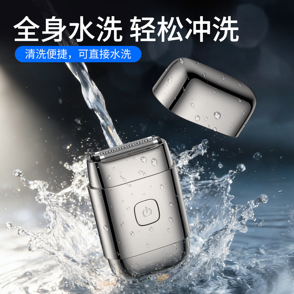 New reciprocating electric shaver, fully washable razor with smart digital display and floating head for men