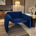 Italian normcore designer casual home single sofa chair scandinavian living room study special shaped creative m crab chair