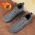Construction site boots men's springfleece-linedheattech fur all-in-one high-top cotton shoes men's outdoor cold-proof snow boots
