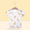 Baby t-shirt short sleeve boys summer thin style children's half sleeve top 0-3 years old summer clothes boys toddler new summer collection