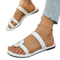 summer new arrival: plus-size women's flat slippers for cross-border e-commerce. available in sizes 36-43. wholesale options available. dropshipping to  and