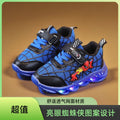 spring/autumn new light-up sneakers: boys' luminous casual shoes & girls' cartoon light-up shoes for older kids