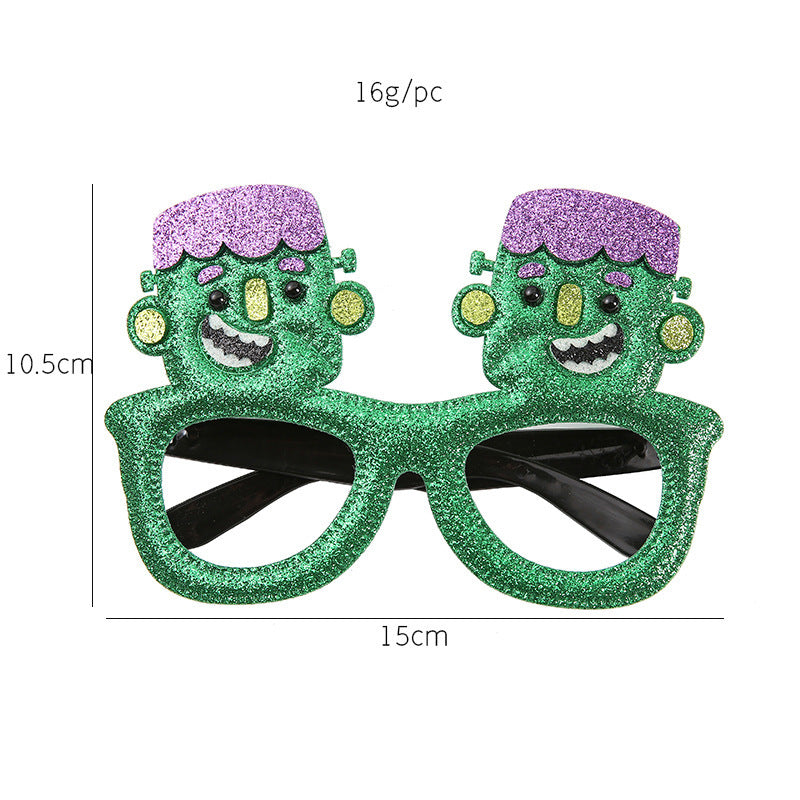 Halloween Pumpkin Glasses Kids Adult Ghost Festival Party Decorations Photo Props Funny Glasses Frames