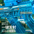 uzi uzi electric burst water gun fire flash linkage reloading large capacity water gun kids toys