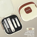 Portable anti-splash nail clipper set 5-8pcs manicure kit