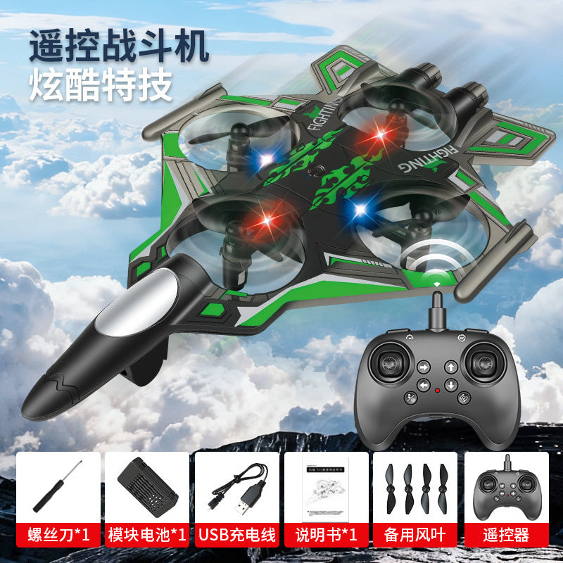 hot-selling remote control airplane: kids' foam stunt drone, drop-resistant, altitude-holding quadcopter, boy's toy