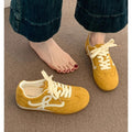 2026 spring/summer new arrival: bestselling yellow german army trainers (gats) - women's flat retro sneakers, casual athletic shoes