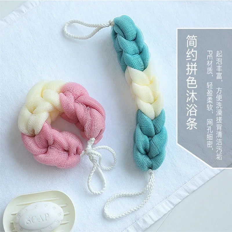 Bath Ball Long Strip Bath Strip Rub Bath Towel Adult Rub Back Bath Towel Strong Pull Back Strip Rub Mud Bath Wipe