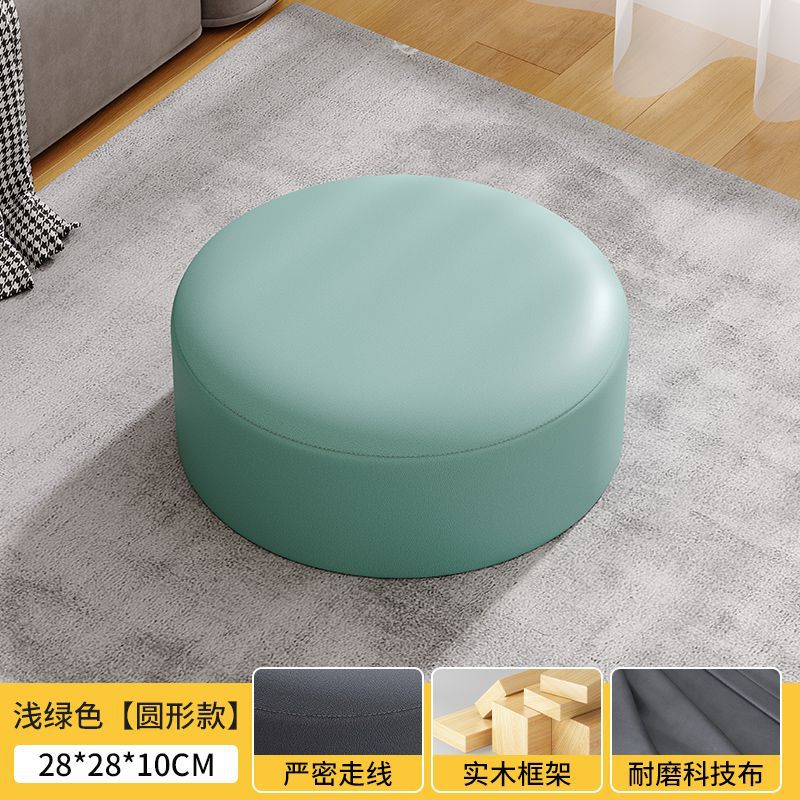 Kids soft stool thickened stool round stool for home living room square stool sofa foot pad tatami mat small stool