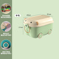 Kids toy storage box cute large capacity storage box plastic for home storage box baby clothes snack storage
