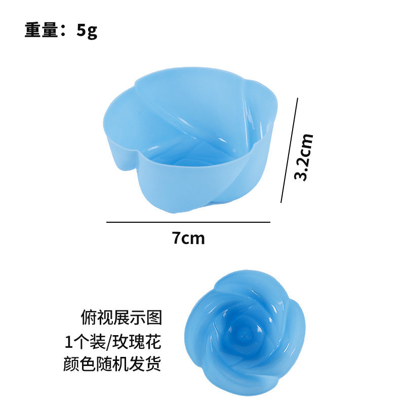 silicone muffin cups baking diy tools - round & heart-shaped cake cup molds - high-temperature resistant silicone cake cups