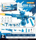 Big mk9 fire-breathing water gun [blue] - english color box packaging