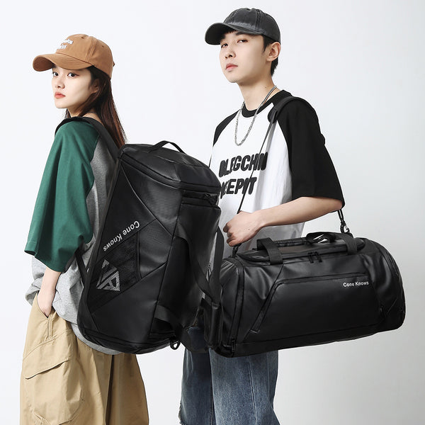 Large capacity backpack business trip luggage bag women's hand shoulder bag sports bag 2024 new short-distance travel bag