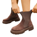 autumn new arrival: plus-size women's casual comfortable european and american style fashionable outerwear boots - wholesale