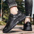 Men's 2025 spring new arrival: work safety athletic hiking shoes - waterproof, slip-resistant, wear-resistant, outdoor low-cut casual shoes for men