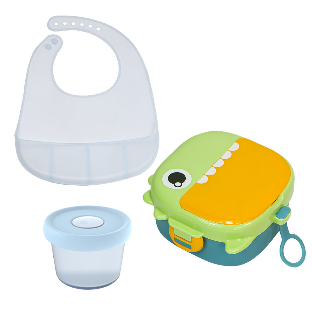 Biboo children's dinnerware set - complete baby food feeding utensil set, bowls, spoons, wholesale, promotional gifts, gift box