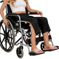 cross-border women's post-fracture recovery care pants - easy on/off, fully opened sides, 7/8 length leggings