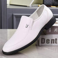 【ready to ship】new men's leather shoes - business casual, genuine soft leather, anti-slip soft sole, comfortable shoes for middle-aged and elderly men