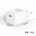 Pd30w gallium nitride fast charging, suitable for apple charger iphone8-17 full power ce certified european plug
