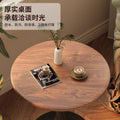 Small apartment dining table, home balcony table, tulip round table, suitable for bubble tea shops, negotiation table, restaurant small round table
