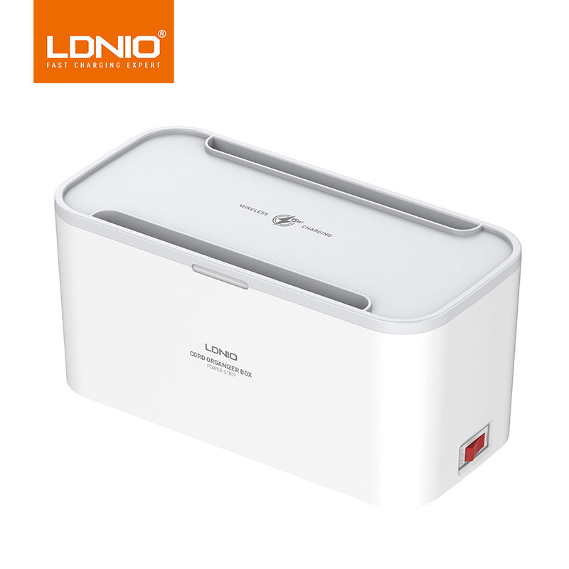 Lidenuo PD wireless fast charging storage box power strip port regulation India Thailand regulation household creative storage usb plug board