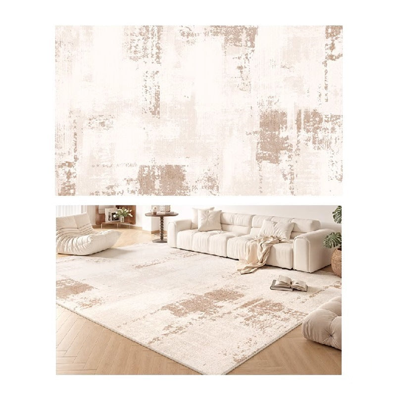 Maillard style carpet bedroom living room room sofa  new style no-wash and wipeable light luxury high-end cream style