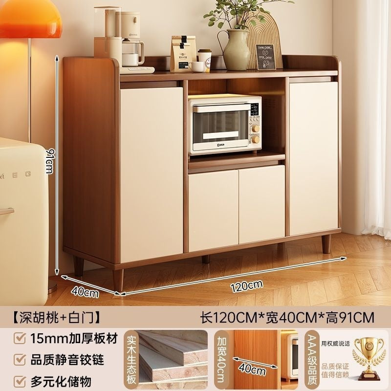 Sideboard storage cabinet, wall-mounted integrated cabinet, for home wall-mounted tea cabinet, coffee cabinet, living room locker, meal preparation cabinet