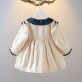 Girls' spring dress  new spring/autumn style baby chic princess dress little girl preppy style dress dropshipping available