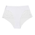 Wholesale high-waisted seamless plus size panties: comfortable, breathable, lace-trimmed, adhesive, extra large, high-stretch, seamless briefs